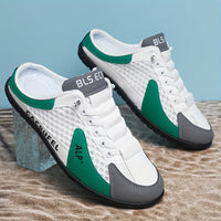 Blanco y verde