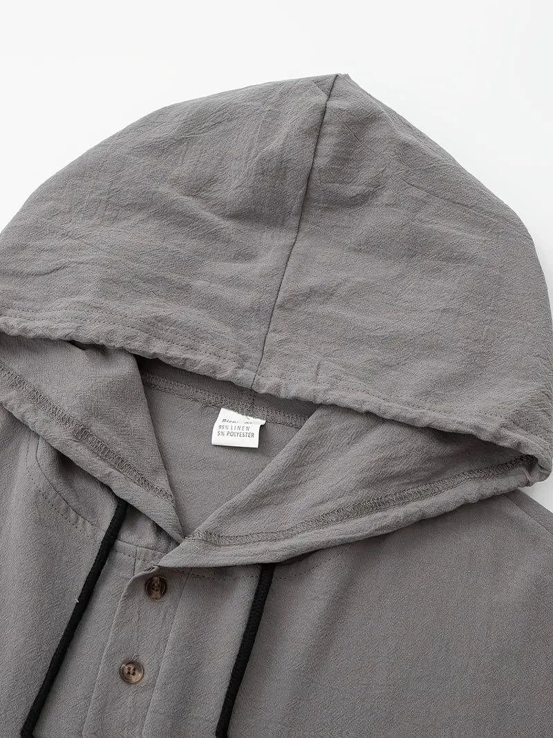 [COMPRA 1 Y LLEVATE 2] - Palermo Linen | Camisa con Capucha La Costa + Pantalón Casual