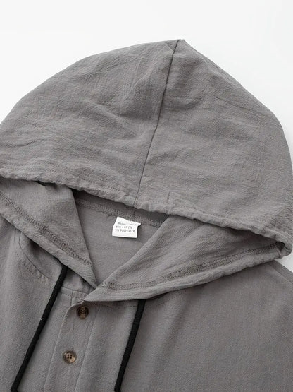 [COMPRA 1 Y LLEVATE 2] - Palermo Linen | Camisa con Capucha La Costa + Pantalón Casual